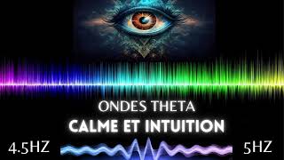 Meditation THETA Isochrone 🧘‍♀️  Calme et intuition 432Hz [upl. by Wemolohtrab]