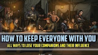 How To Keep All Companions With You  All Ways To Lose Them And Their Influence  Thronebreaker [upl. by Rudie]