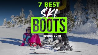 BEST SKI BOOTS 7 Ski Boots 2023 Buying Guide [upl. by Lucey997]