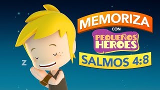 SALMOS 48 💤 💭 BIBLIA PARA NIÑOS  Memoriza la Biblia con Pequeños Heroes para niños [upl. by Stagg]