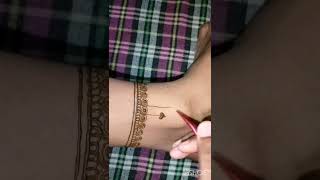 viralshortvideosimple anklet design mehandi anklet henna design  nwab mehandi design paper hena [upl. by Eirbua]