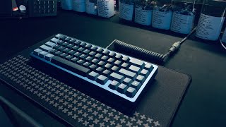 JRIS65R2 HMX WINDLIGHT Linear Switch Typing Sound [upl. by Ardek]