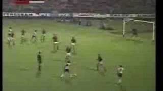 Trevor Brookings terrific goal Hungary vs England 198113 [upl. by Auahsoj170]