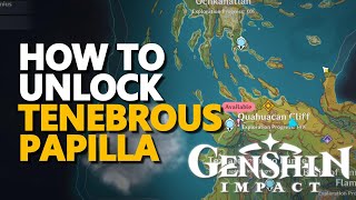 How to unlock Tenebrous Papilla Genshin Impact [upl. by Skinner754]