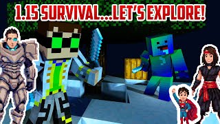 Minecraft 115 Survival LETS GO EXPLORING [upl. by Bendite]