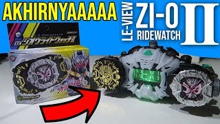 BUSET RIDEWATCH TERBARU INI BISA DIBELAH DUA  DX Kamen Rider ZiO ridewatch 2 LEVIEW 21 [upl. by Berlauda]