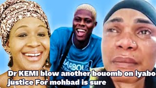 DrKEMI OLULONYO reveals the hidden secrets of how iyabo ojo bribed her to stop justice for mohbad [upl. by Ardnohsed]