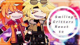 🐈‍⬛☀️Smiling Critters React To  🐕🌙gb Poppy Play Time chapter 3Part 15 By YuinLovS [upl. by Roxi]