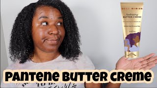 Pantene buttercreme wash and go review Briszells way [upl. by Nueovas]