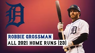 Robbie Grossman 8 All 23 Home Runs of the 2021 MLB Season [upl. by Shepherd773]