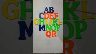 Abc JKL mno stu XYZ abcd education abc abcdsong learning kidslearning kidspathshalahm [upl. by Oderfigis845]