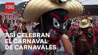 Celebran carnaval de carnavales en Pachuca Hidalgo  Las Noticias [upl. by Bundy]