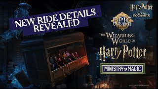 New Details Revealed The Wizarding World of Harry Potter – Ministry of Magic  Back To Hogwarts [upl. by Plafker]