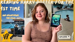 reading Harry Potter for the 1st time ⚯͛🏆  epsiode 4 SPOILERS [upl. by Ardied93]