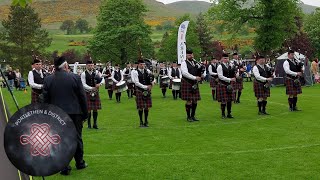 Portlethen and Districts Grade 1 Medley at Dollar Academy Pipe Band Contest [upl. by Ahseal13]