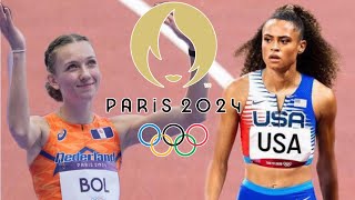 Women’s 400m hurdles heats Analysis Paris 2024 olympic games [upl. by Markson]