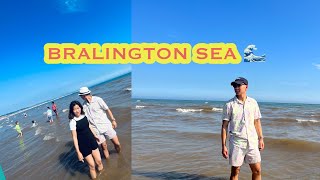 Our 1st Beach experience in BRIDLINGTON UK🇬🇧ridamhang vlogs [upl. by Arimihc]