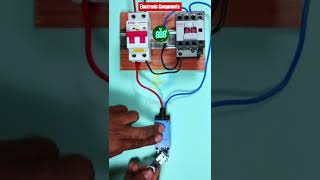 Controlling contactor with limit switch When object pass through limit switch switch is turned on [upl. by Tallbott46]