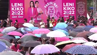 Leni Robredo holds campaign rally in Marinduque [upl. by Gunas]