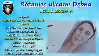 Różaniec ulicami Dębna  30112024 r [upl. by Mar]