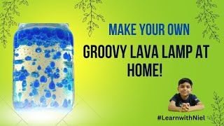 Make Your Own Groovy Lava Lamp at Home [upl. by Lavena]