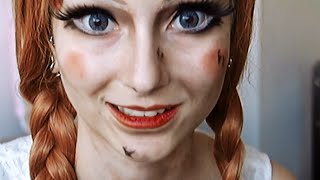 Annabelle Tutorial  Halloween [upl. by Nnyllatsyrc901]