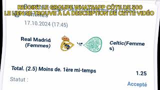 MES PRONOSTIC FOOT PRONOSTIC FOOT DAUJOURDHUI COUPON DU JOUR [upl. by Ahsimik]