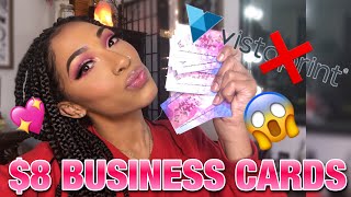 Diy Business Cards 2020  Lipgloss Business Pt14💕✨ No Longer Available in the US UK ONLY [upl. by Atinehs20]