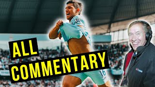 Aguerooo Goal Man City  All Angles amp All Commentary [upl. by Elyl565]