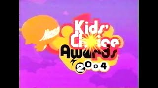 Nickelodeon Kids Choice Awards Television Commercial 2004 [upl. by Brout]