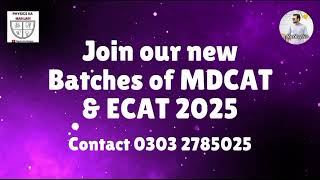 NET ECAT BCAT MDCAT NTS 2025 Prep  All Universities Entry Test Preparation  New Batch Startring [upl. by Gamber]