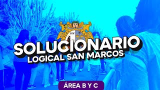 🔥📝 SOLUCIONARIO SAN MARCOS 2024 II📢 ÁREAS B C 🔴EN VIVO [upl. by Ludwig]