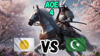 Japanese VS Ottomans 1v1 Season 8 Ranked 91  No Commentary Multiplayer Gameplay AoE4 [upl. by Hayyifas720]