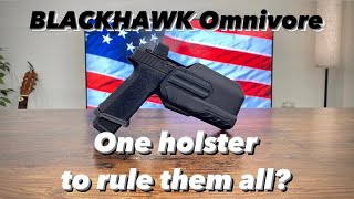 Blackhawk Omnivore MultiFit Holster with QLS Mod [upl. by Adamec722]