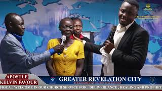 Apostle of life Kelvin favour Displays Gods power Deliverance And Healing testimony [upl. by Eyatnod572]