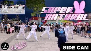 KPOP IN PUBLIC  SIDE CAM NewJeans 뉴진스 ‘Supernatural’  DANCE COVER  ZAXIS FROM SINGAPORE [upl. by Niroht]