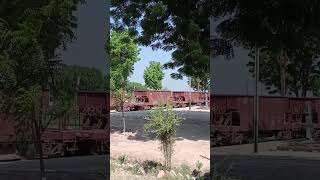 Ballast train passing from station youtube shorts [upl. by Eedahs250]