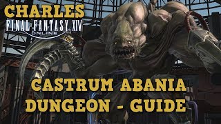 FFXIV 40  Castrum Abania Lv69 Dungeon Guide  DeutschGerman [upl. by Alyk]