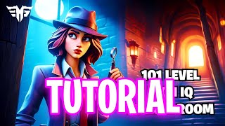 101 LEVEL HIGH IQ ESCAPE ROOM FORTNITE How To Complete 101 Level High IQ Escape Room [upl. by Bartholomeo]