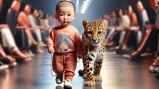 Strut Your Stuff Kid’s Leopard Ramp Walk Adventure  Mini World [upl. by Stila]