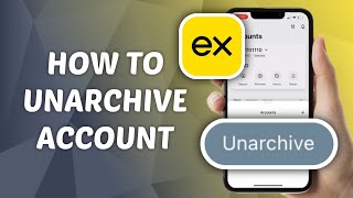 How to Unarchive Accounts on Exness [upl. by Odrude729]