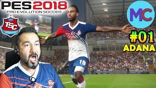 AUBAMEYANG HOŞ GELDİN  PES 2018 TANTUNİSPOR MYCLUB 01 [upl. by Nylhtak]