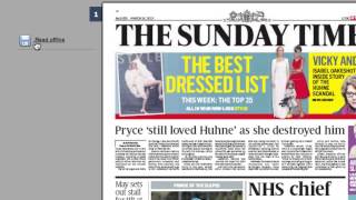 The Times amp The Sunday Times  How To Read the Newspaper Offline Using Pressreader [upl. by Hirasuna]