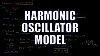 Quantum Chemistry 51  Harmonic Oscillator Model [upl. by Trinia]