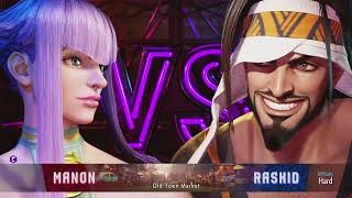 Street Fighter 6 Manon Arcade Playthrough [upl. by Carlstrom331]