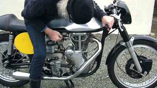 Velocette venom cafe racer [upl. by Eeldarb]