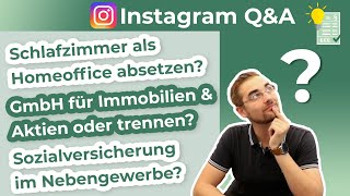 Instagram QampA Ich beantworte 10 eurer Fragen [upl. by Lanza]