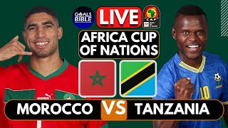 🔴MOROCCO vs TANZANIA LIVE  AFCON 2024  Full Match LIVE Today [upl. by Nnyliak]