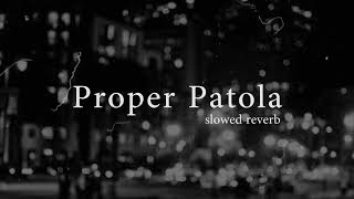 00 Proper Patola  slowed reverb [upl. by Enaira440]