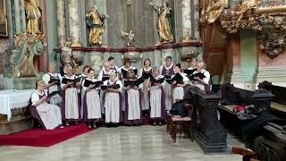 DT BAUERNMESSE AGNUS DEI ges vom LIEDERSCHATZCHOR des XVIII Bez vom Budapest 2023 10 15 [upl. by Alburg]